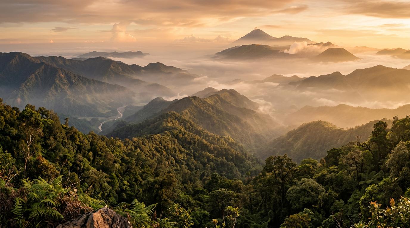 Mountain gorilla habitat