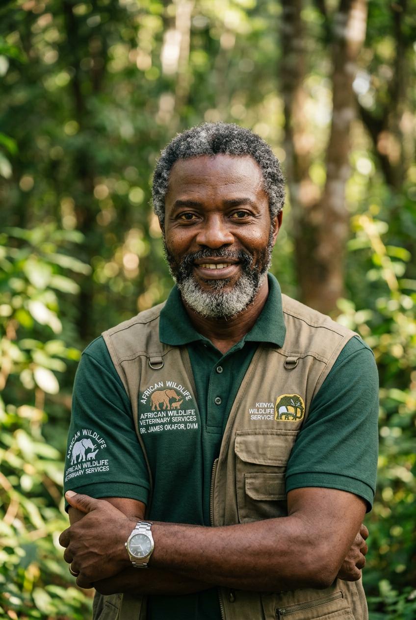 Portrait of James Okafor